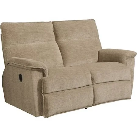 Casual Reclining Loveseat